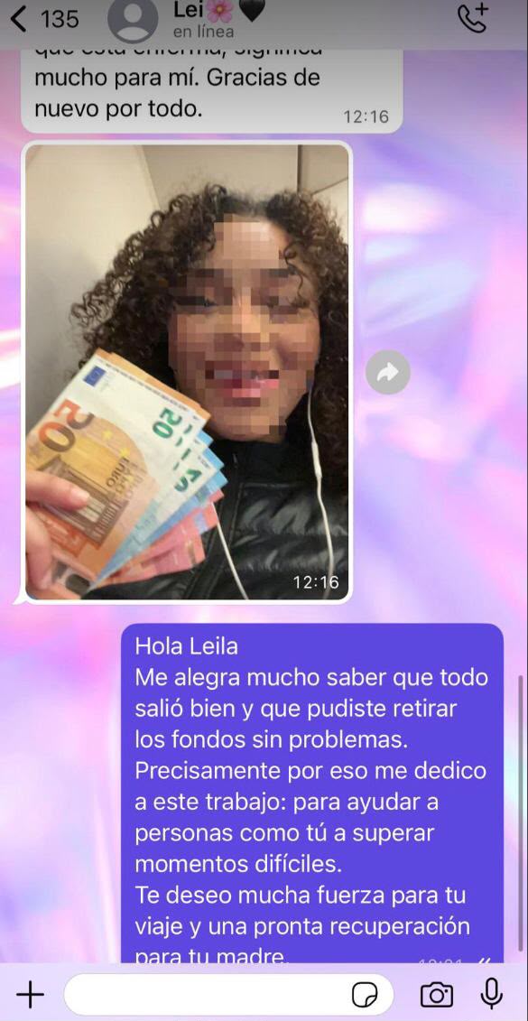 Cliente – confirmación final